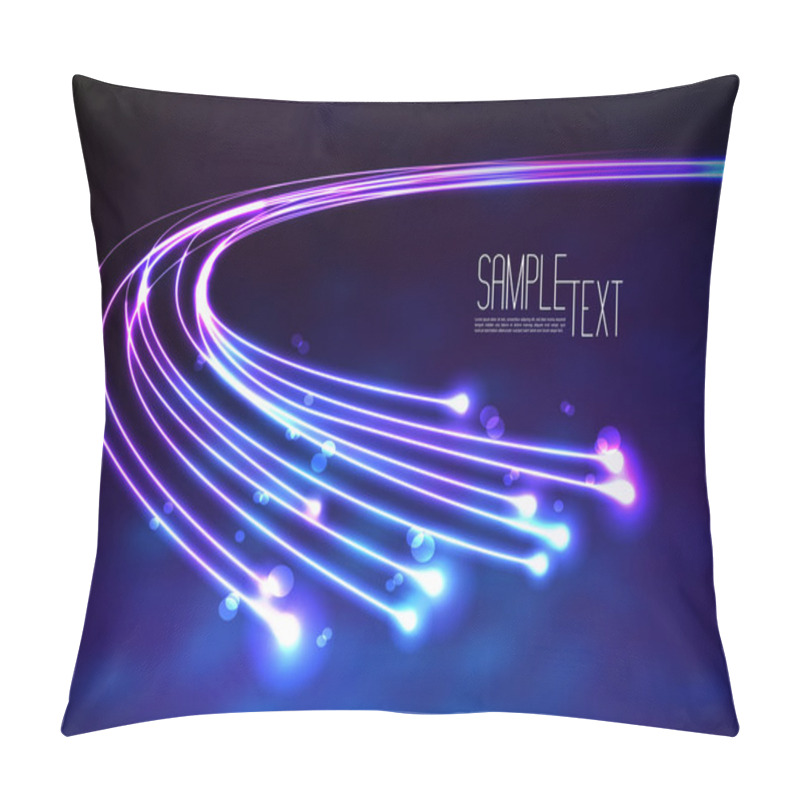 Personality  Optical Fibers Pillow Covers