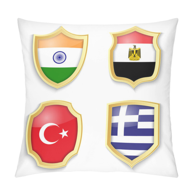 Personality  Flags Signs Vector Illustration   Pillow Covers