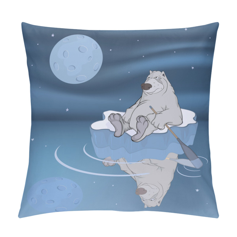 Personality  Polar Bear On An Ice Floe Pillow Covers