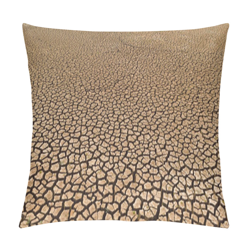 Personality  Cracked And Barren Ground Pillow Covers