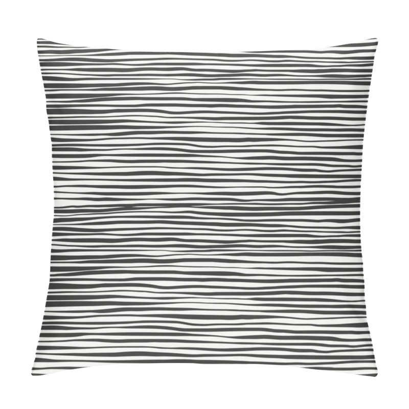 Personality  Seamless Pattern With Hand Drawn Lines. Vector Design. Pillow Covers