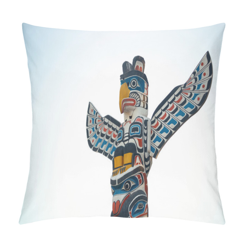 Personality  Indian Totem Pole Pillow Covers