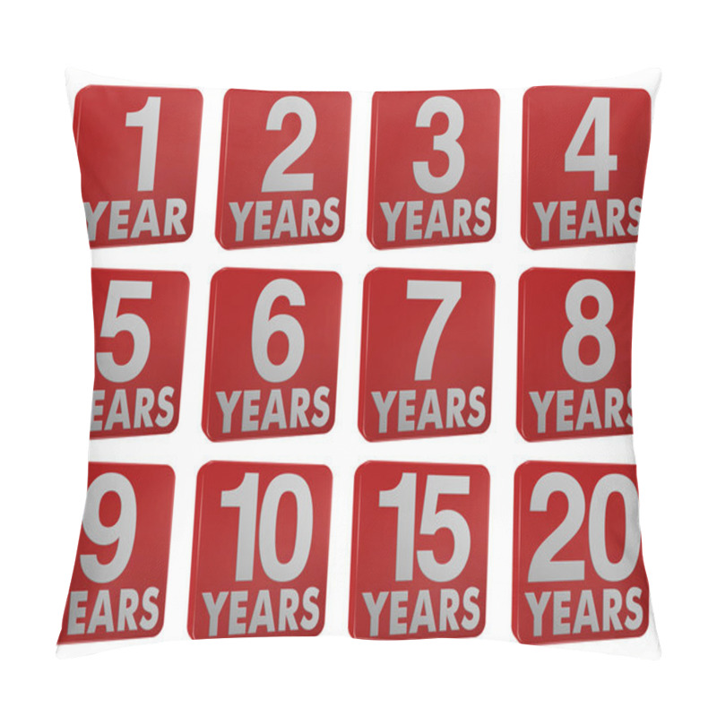 Personality  Year Icon Pillow Covers