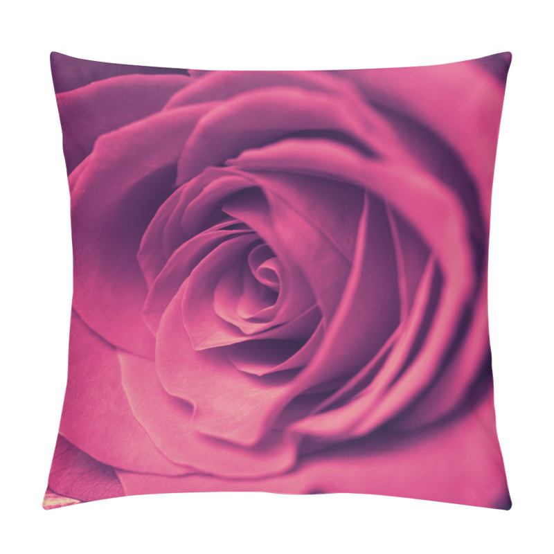 Personality  Beautiful Pink Rose Pillow Covers