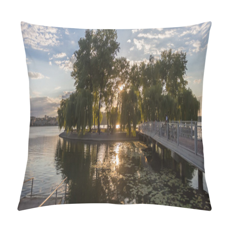 Personality  Romantic Island, Ternopil, Ukraine Pillow Covers