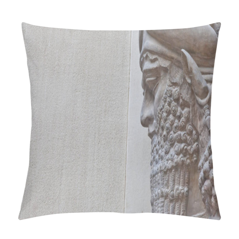 Personality  Dating Back To 3500 B.C., Mesopotamian Art War Intended To Serve As A Way To Glorify Powerful Rulers And Their Connection To Divinity Pillow Covers