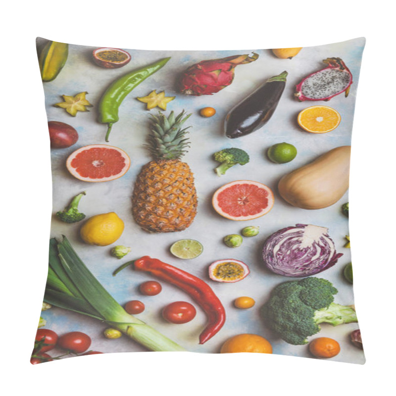 Personality  Fruits And Vegetables Pillow Covers