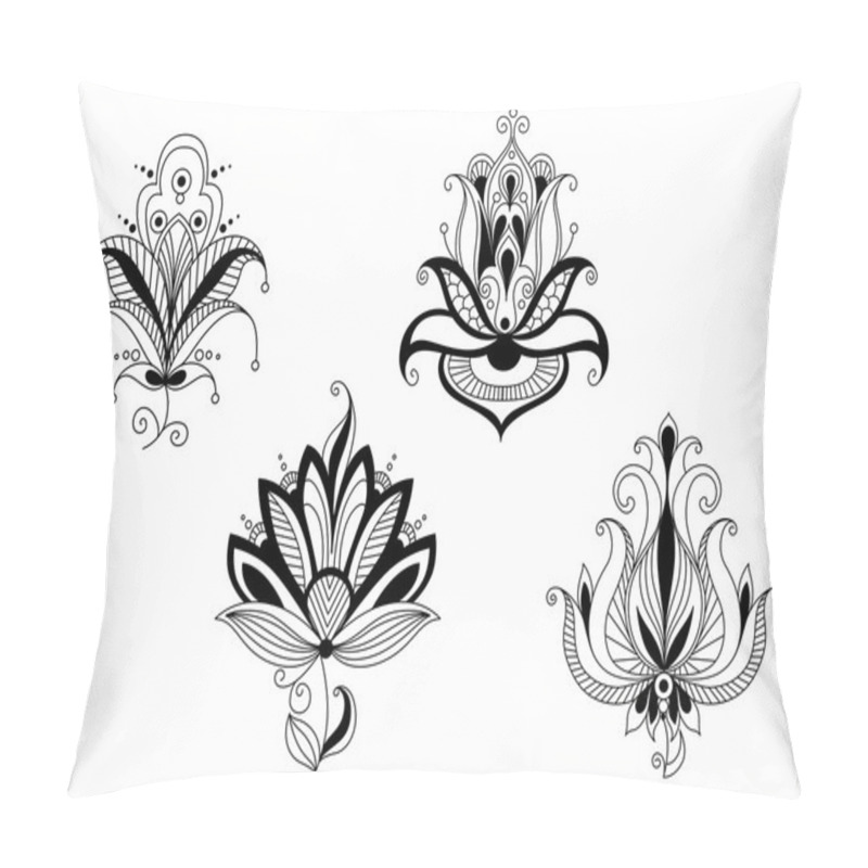 Personality  Abstract Flower Blossoms And Petals Pillow Covers