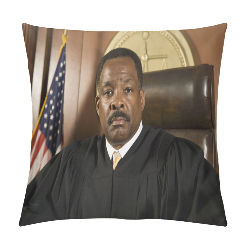 Personality  Judge .In Courtroom Pillow Covers