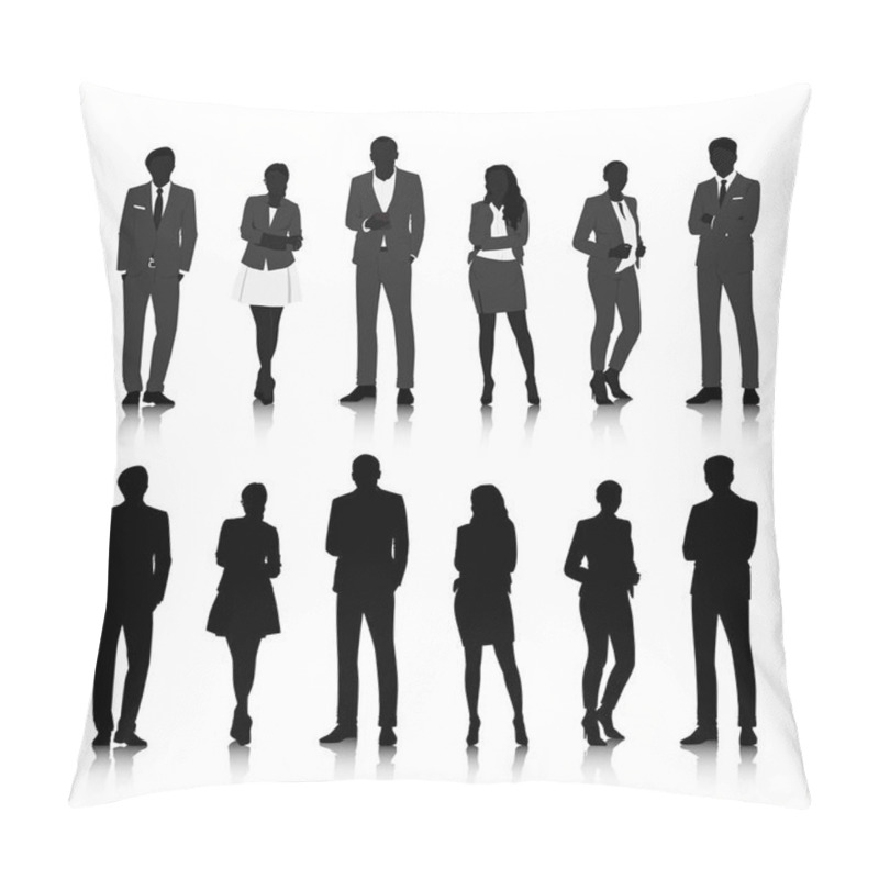 Personality  Business People Silhouettes  Pillow Covers