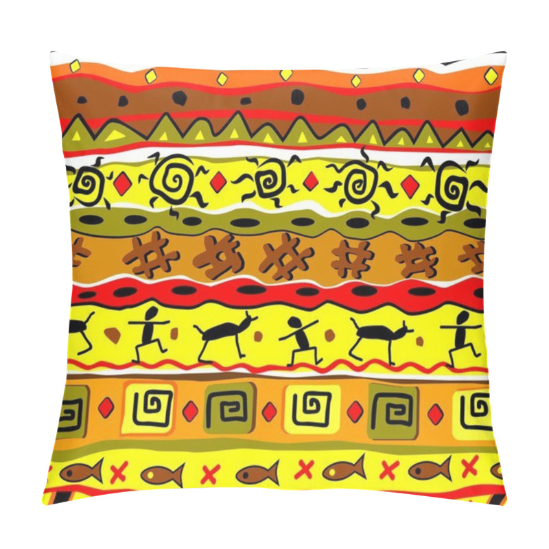 Personality  Seamless Tribal Pattern Pillow Covers