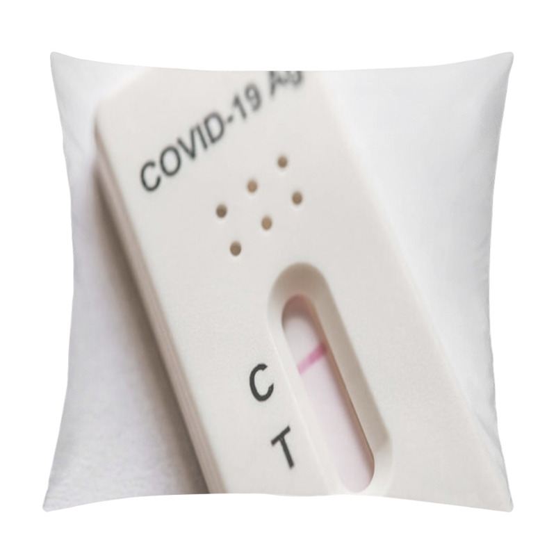 Personality  Negative Antigen Rapid Test For Coronavirus. Pillow Covers