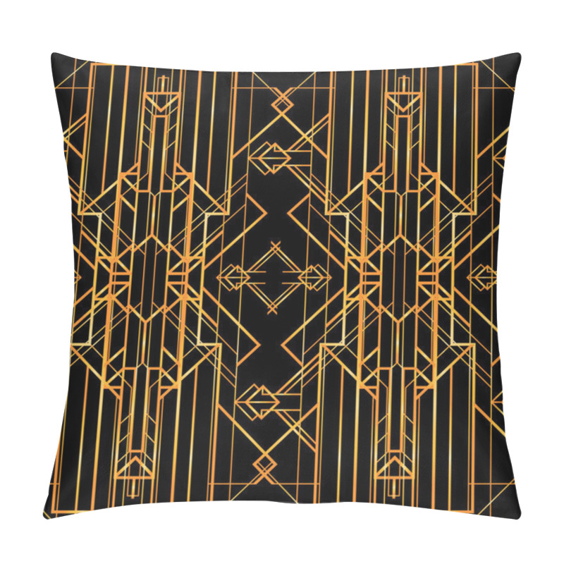 Personality  Art Deco Geometric Retro Pattern Pillow Covers