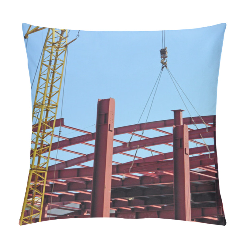 Personality  Mounting Of Building Framework Pillow Covers