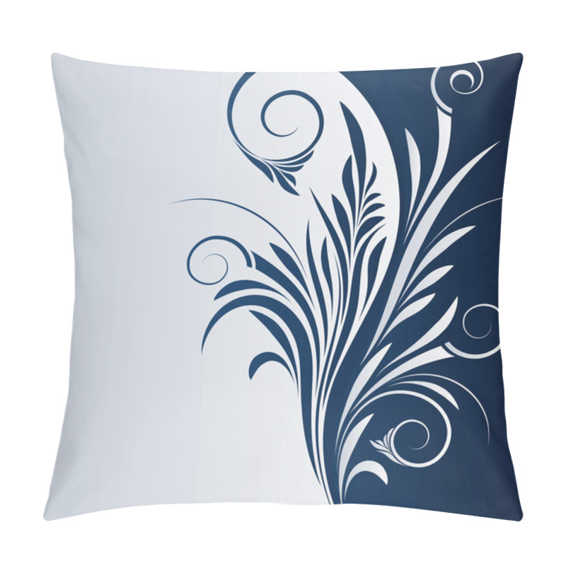 Personality  Vector Floral Swirl Pillow Covers