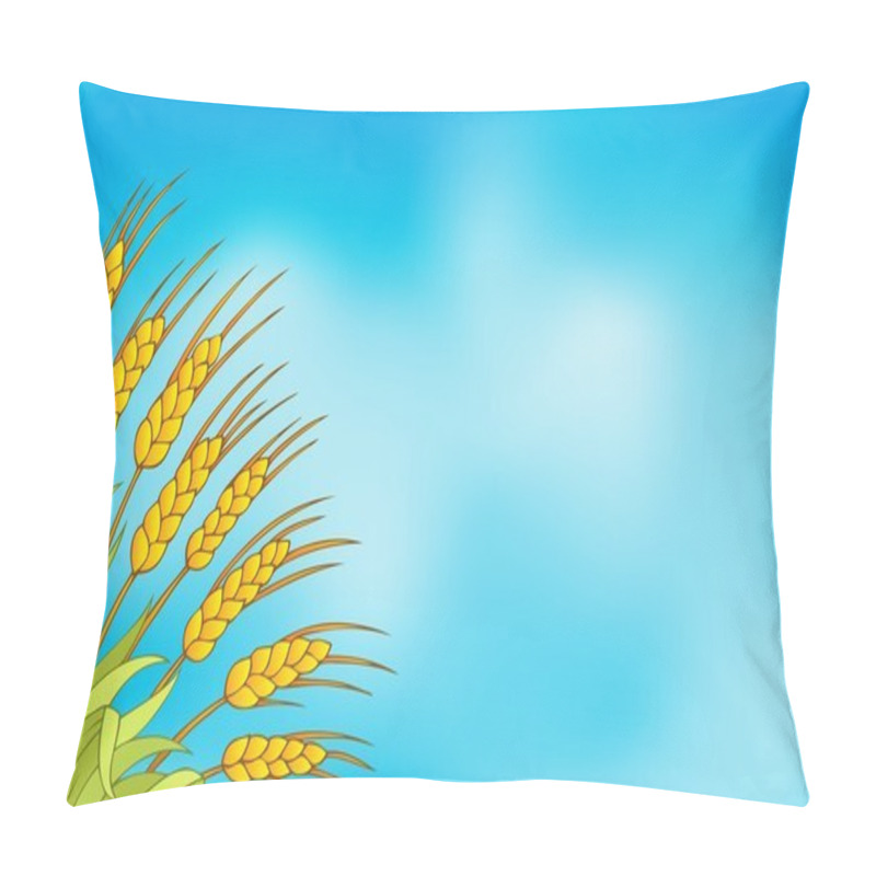 Personality  Wheat Theme Image 1 Pillow Covers