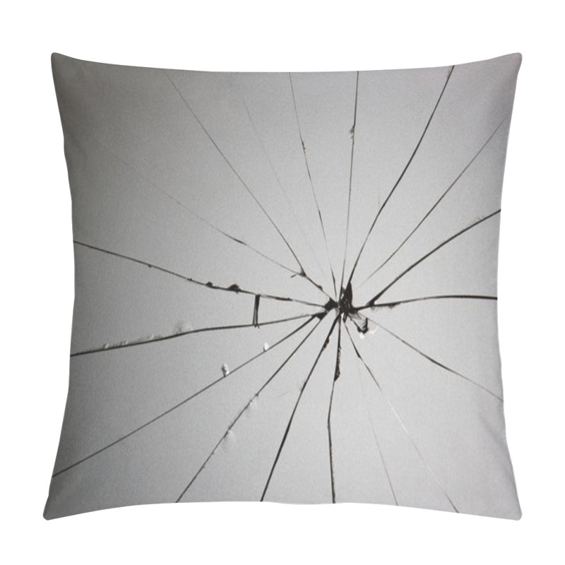 Personality  Broken Glass Cracks Pillow Covers