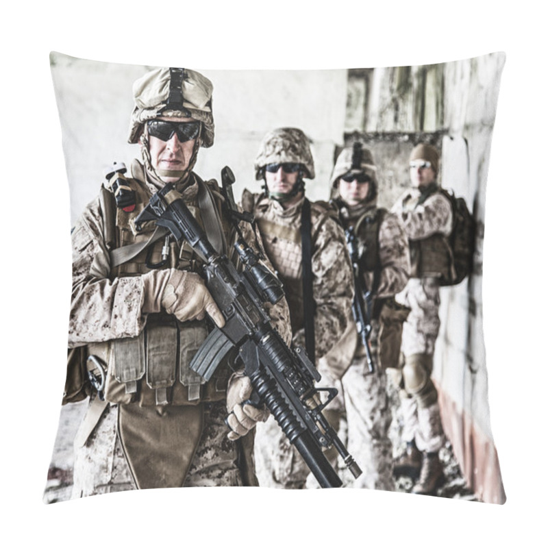 Personality  Squad Of Marines Pillow Covers