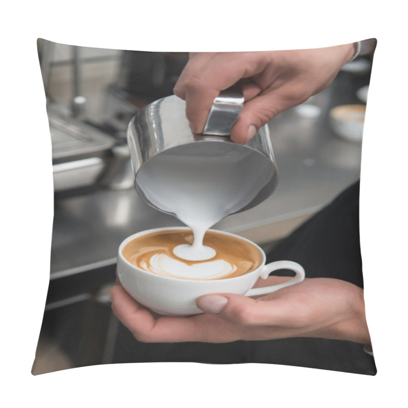 Personality  Barista Doing Your Coffee Pillow Covers