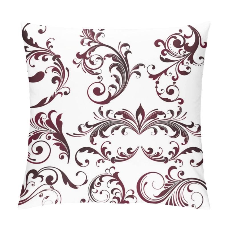 Personality  Floral Ornaments Pillow Covers