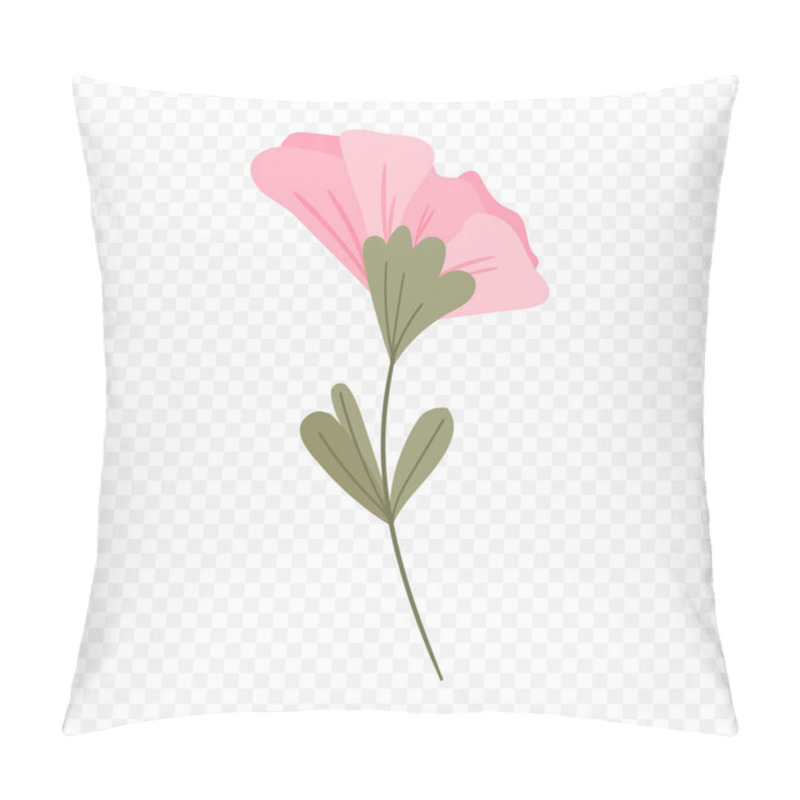 Personality  Hand Drawn Spring Flowers Illustration. Floral Illustration Pillow Covers