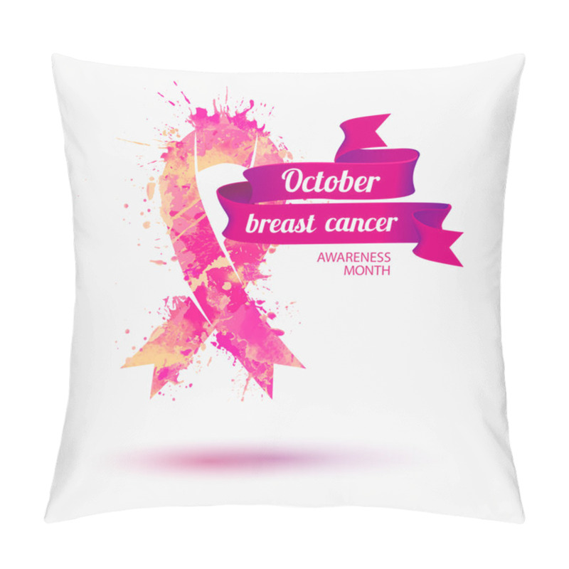 Personality  October - Breast Cancer Awareness Month Pillow Covers