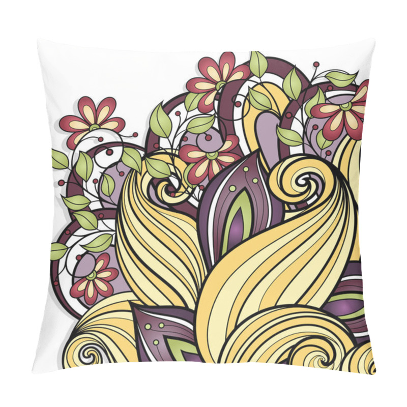 Personality  Floral Background Pillow Covers