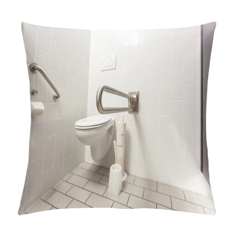 Personality  Disabled Toilet Pillow Covers