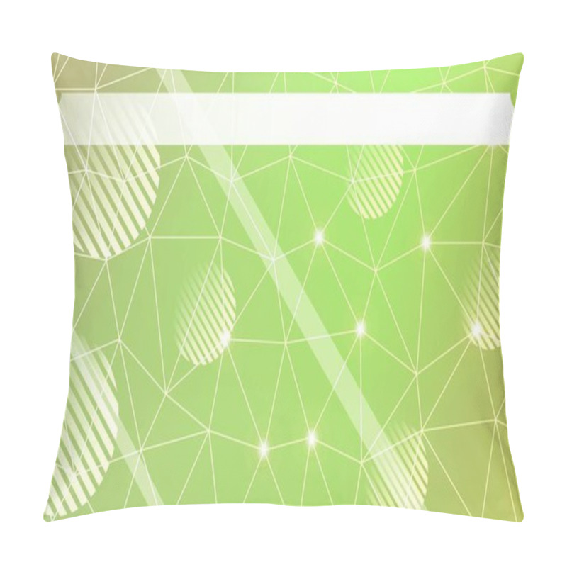 Personality  Pattern With Abstract Line In Polygonal Pattern With Triangles Style. For Interior Wallpaper, Smart Design, Fashion Print. Vector Illustration. Creative Gradient Color. Pillow Covers