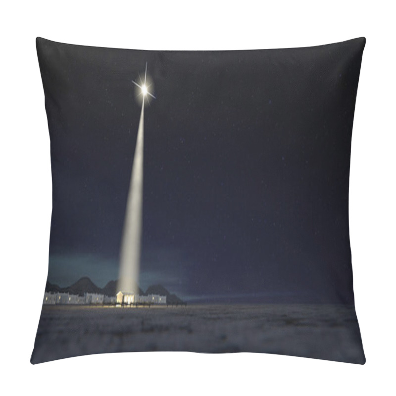 Personality  Chistmas Stable In Bethlehem Pillow Covers