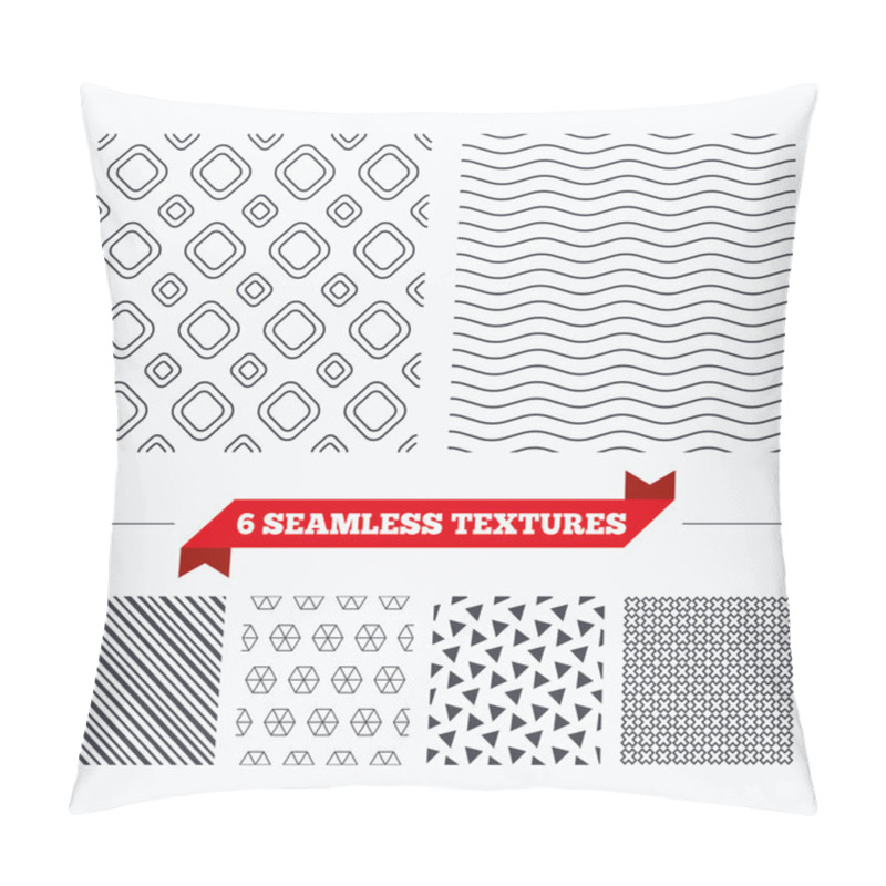 Personality  Square Tiles Seamless Pattern. Pillow Covers