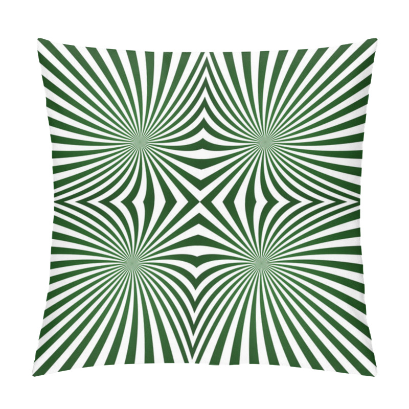 Personality  Green Seamless Whirl Pattern Background Pillow Covers