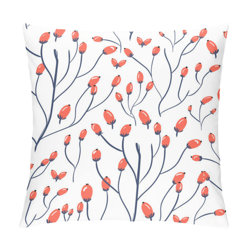 Personality  Seamless Floral Pattern With Folk Motif. Pretty Doodle Flowers And Textures Pillow Covers