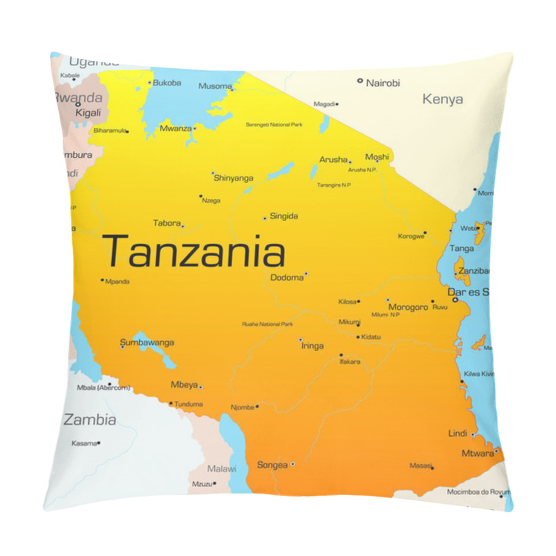 Personality  Tanzania Pillow Covers