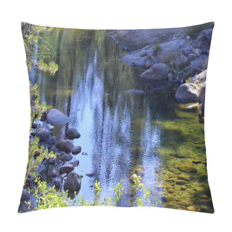 Personality  Mountain River. Pillow Covers