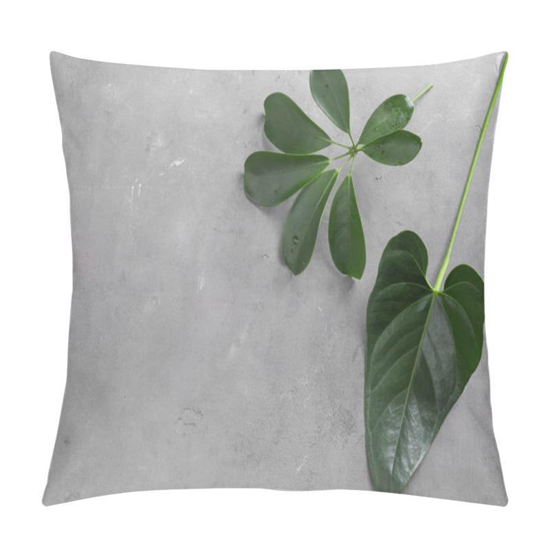 Personality  Tropical Leaves Close Up Pillow Covers