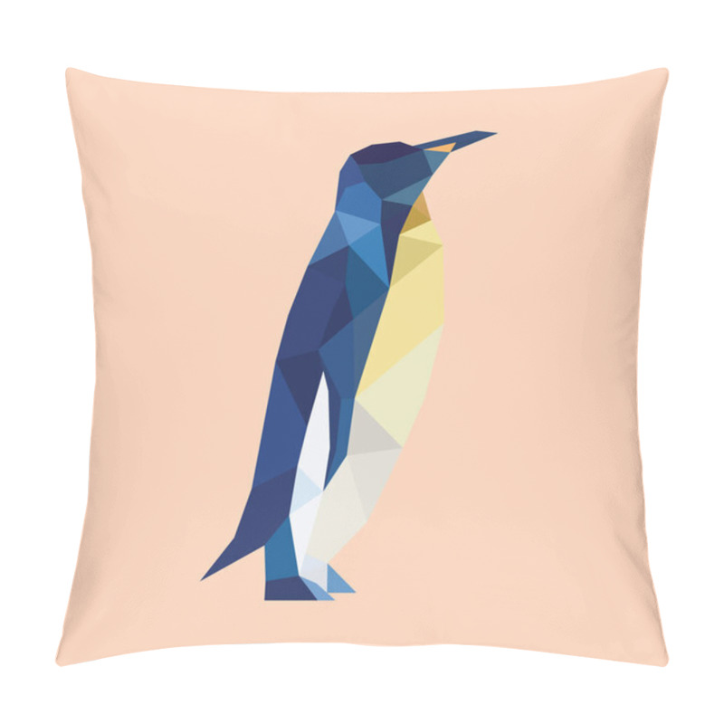 Personality  Penguin Stylized Vector Illustration Pillow Covers