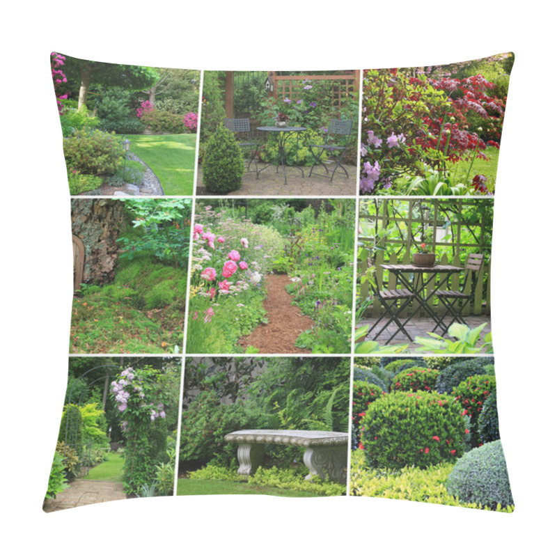 Personality  Gardens Collage Pillow Covers