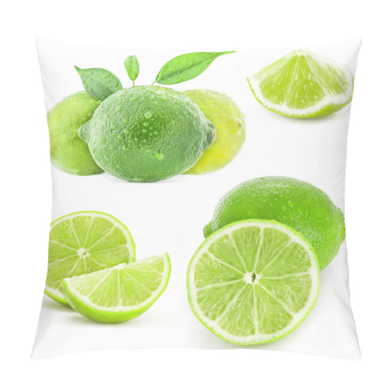 Personality  Collection Fresh Lime And Slice Pillow Covers