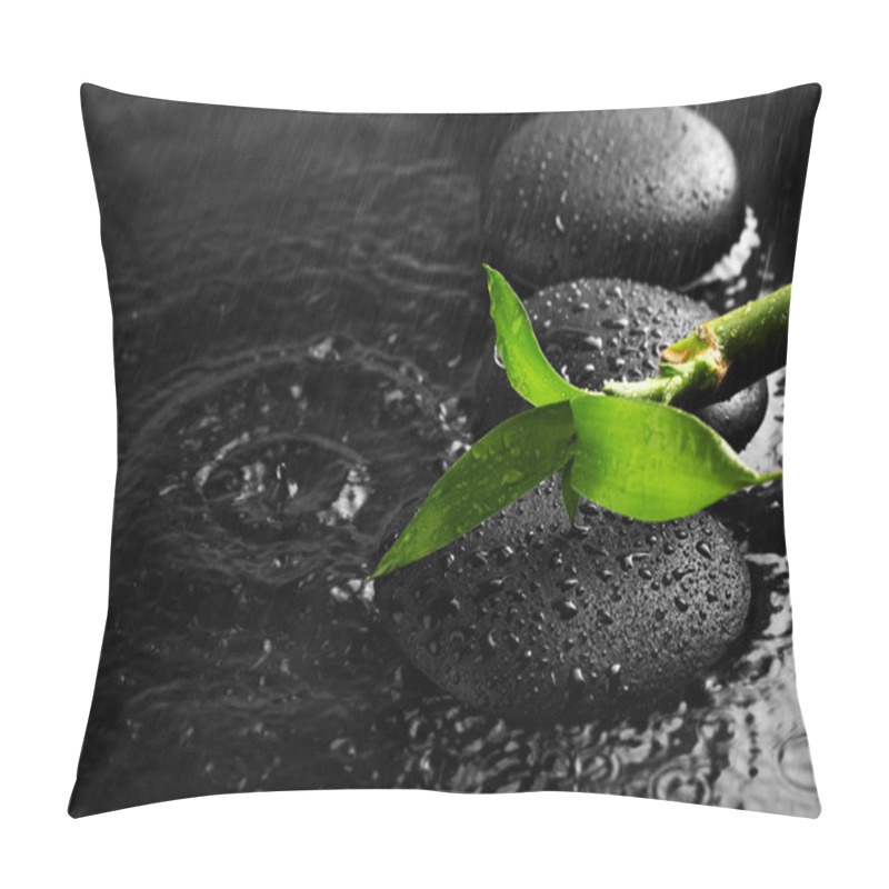 Personality  Spa Concept Zen Basalt Stones Pillow Covers