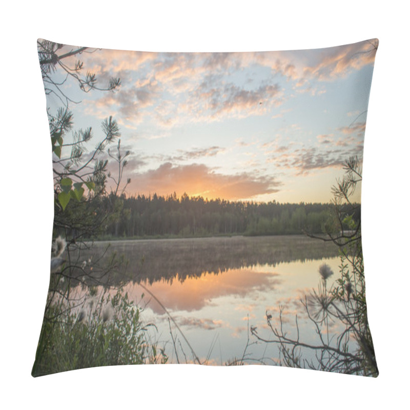 Personality  Orange Dawn Pillow Covers