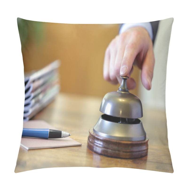 Personality  Hotel Service Bell Pillow Covers