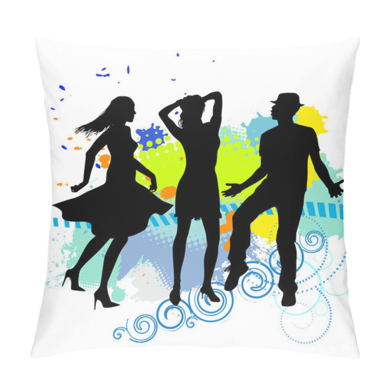 Personality  Lots Of People, Woman, Men Pillow Covers