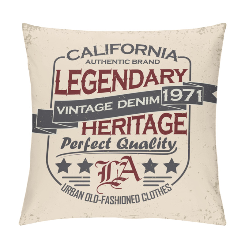 Personality  Denim Typogrphy Print Pillow Covers