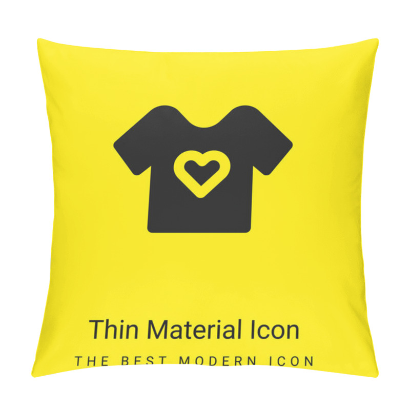 Personality  Baby Cloth Minimal Bright Yellow Material Icon Pillow Covers