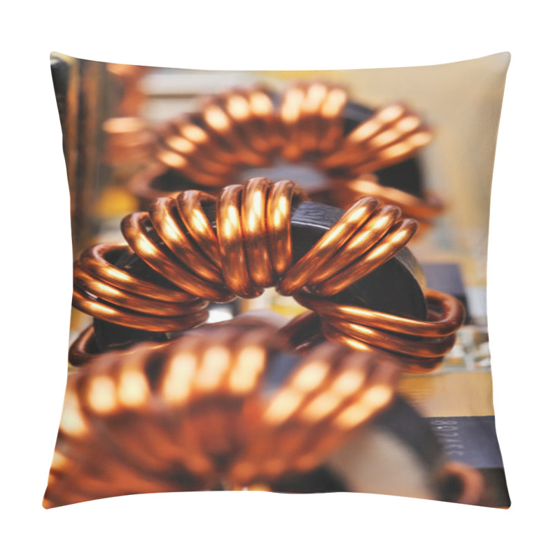 Personality  Three Ferrite Rings Pillow Covers