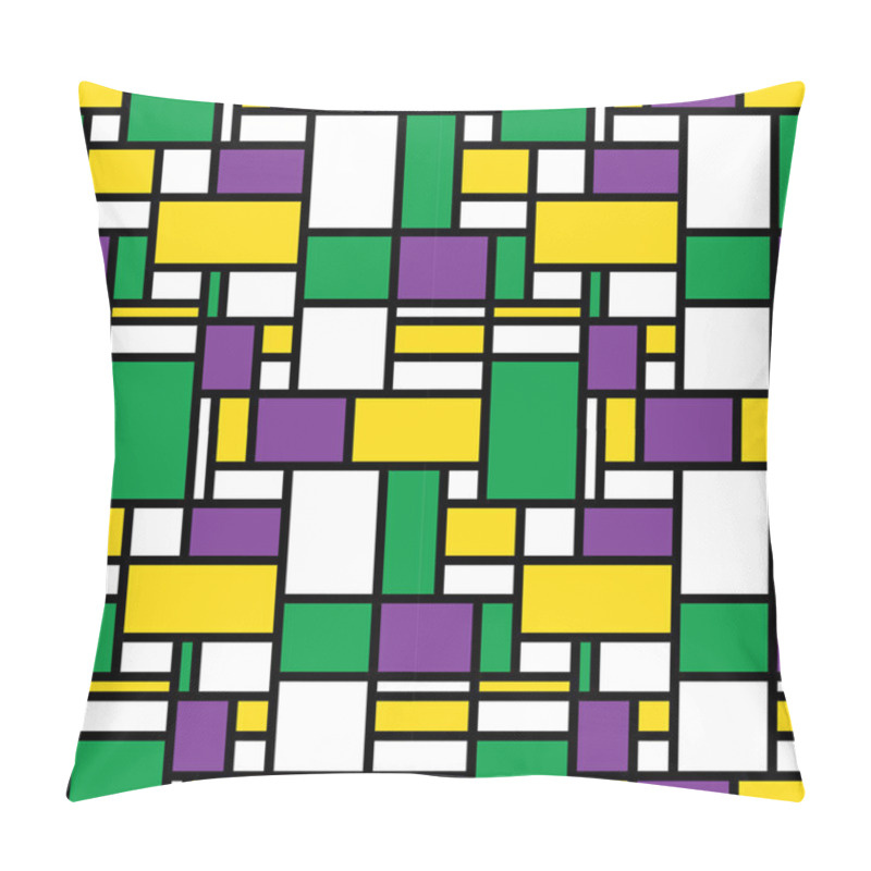 Personality  Retro Grid Pattern Pillow Covers