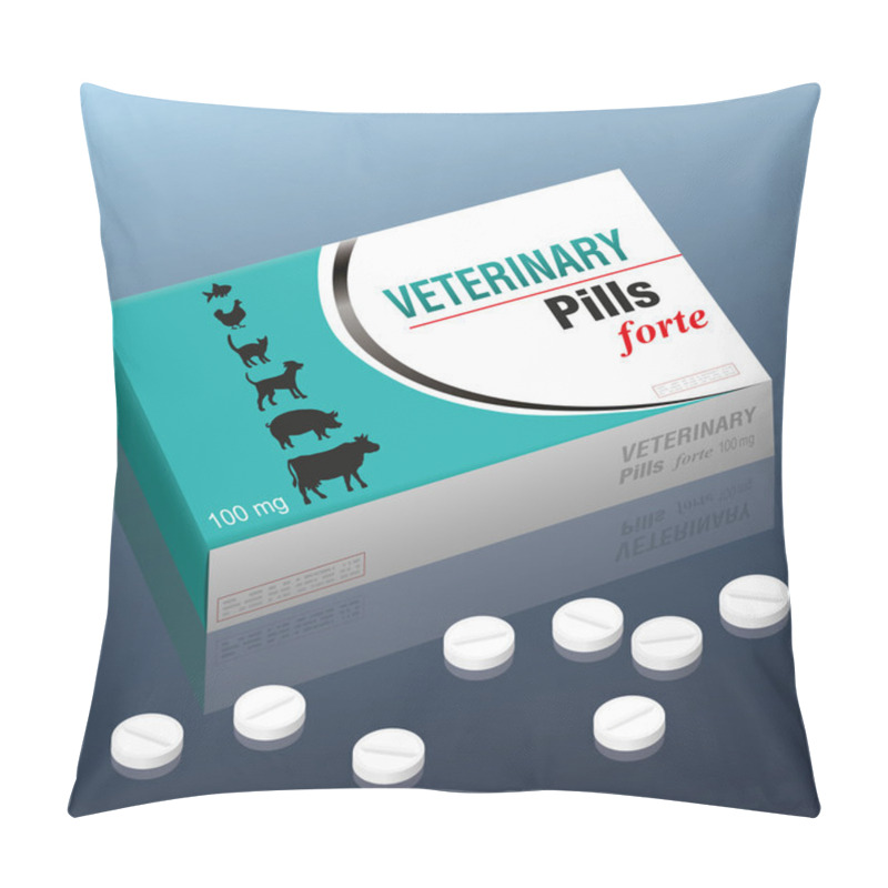 Personality  Veterinary Drug Animals Medicine Pills Pillow Covers