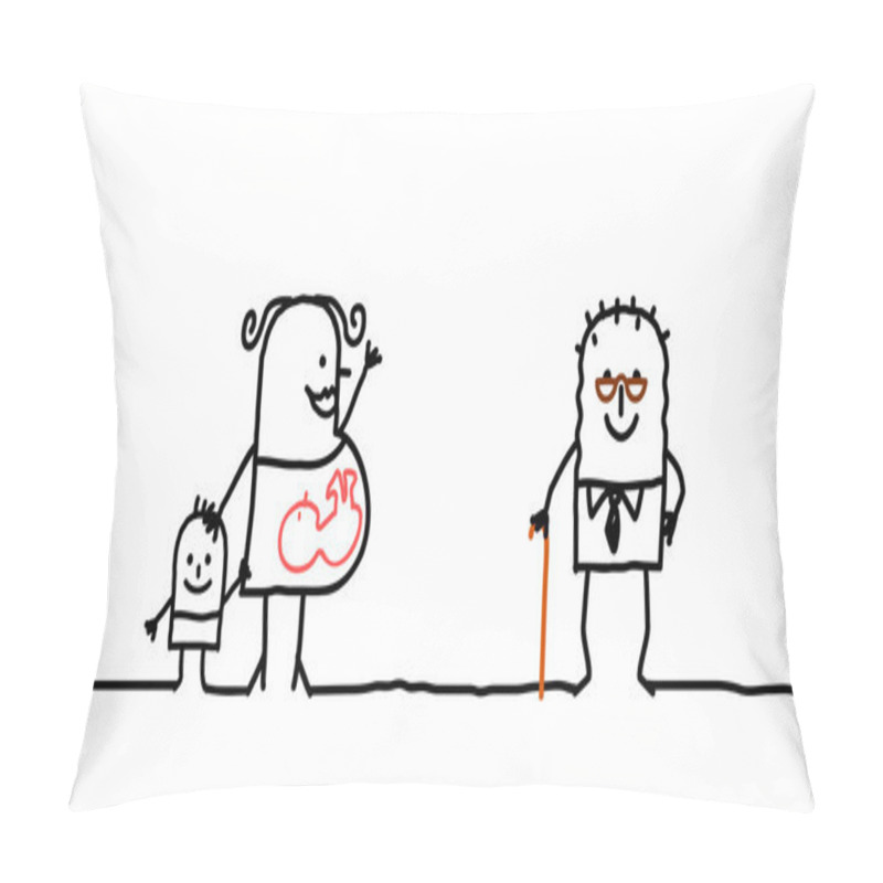 Personality  Young And Old Pillow Covers