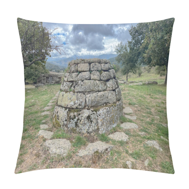 Personality  Tomb Of The Giants Of Madau In Fonni, Central Sardinia Pillow Covers